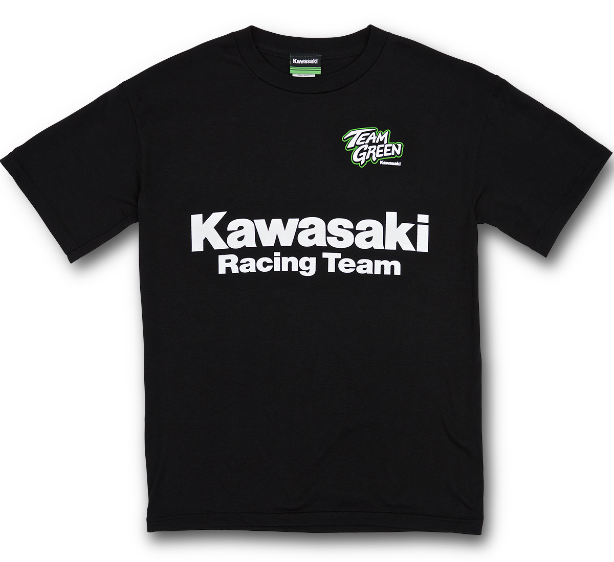 Kawasaki Racing Team Motorcycle T-Shirt 381 Gris 