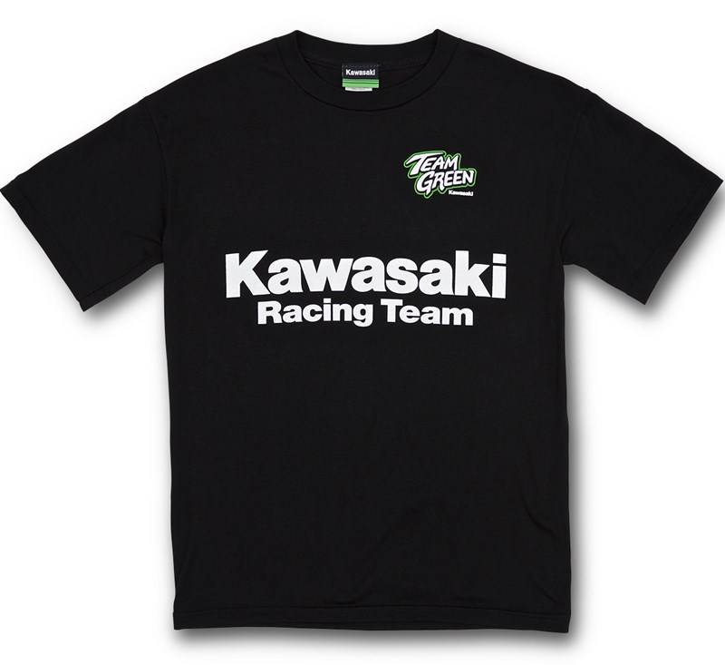Youth Kawasaki Racing Team T-Shirt detail photo 1