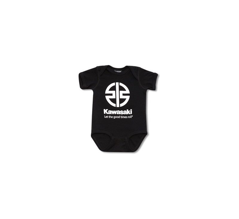 Kawasaki River Mark Logo Baby Onzie detail photo 1