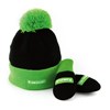 Infant Plushy Beanie and Mittens photo thumbnail 1