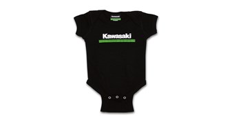 Infant Kawasaki 3 Green Lines Onesie
