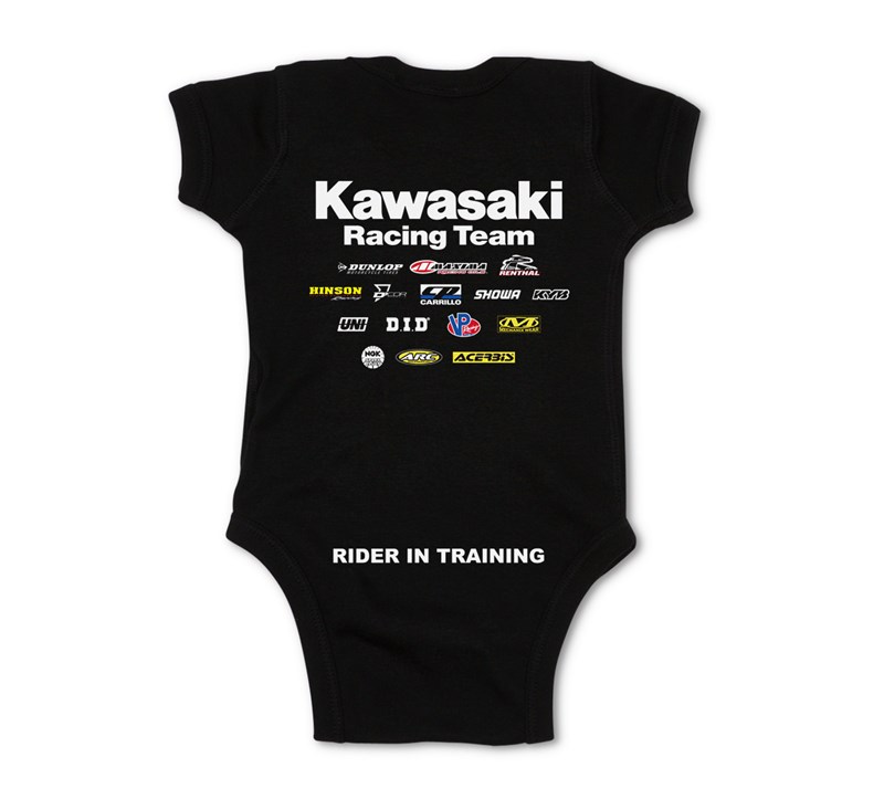 Infant Kawasaki Racing Team Onesie detail photo 2