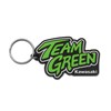 Team Green Rubber Keychain photo thumbnail 1
