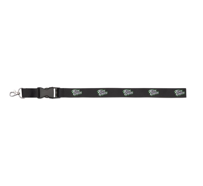 Team Green Lanyard detail photo 1