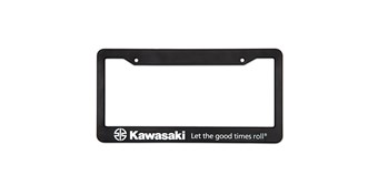 Kawasaki River Mark License Plate