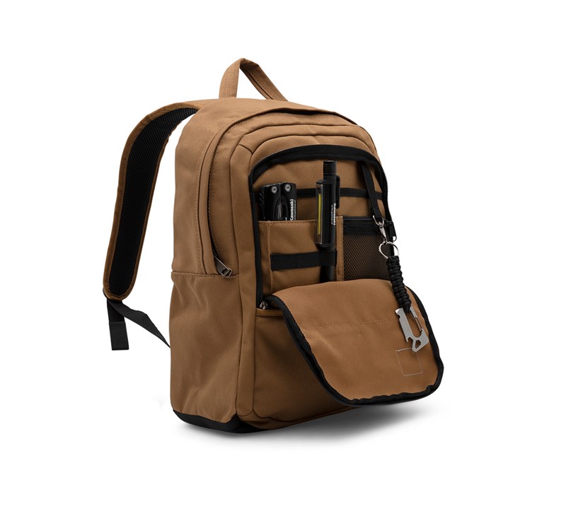 Kawasaki Carhartt® Canvas Backpack, Carhartt® Brown detail photo 3