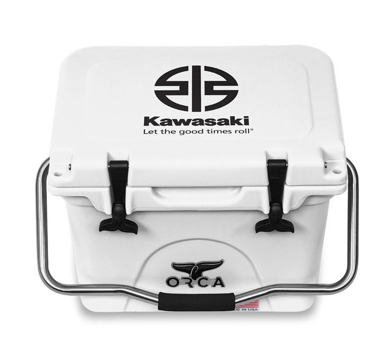 Kawasaki Orca White 20 Quart Cooler detail photo 1