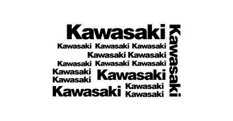 Kawasaki Decal Sheet