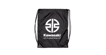 Kawasaki River Mark Clinch Drawstring Bag