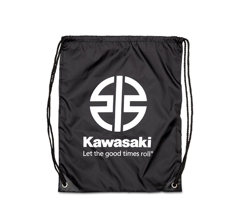 Kawasaki River Mark Clinch Drawstring Bag detail photo 1