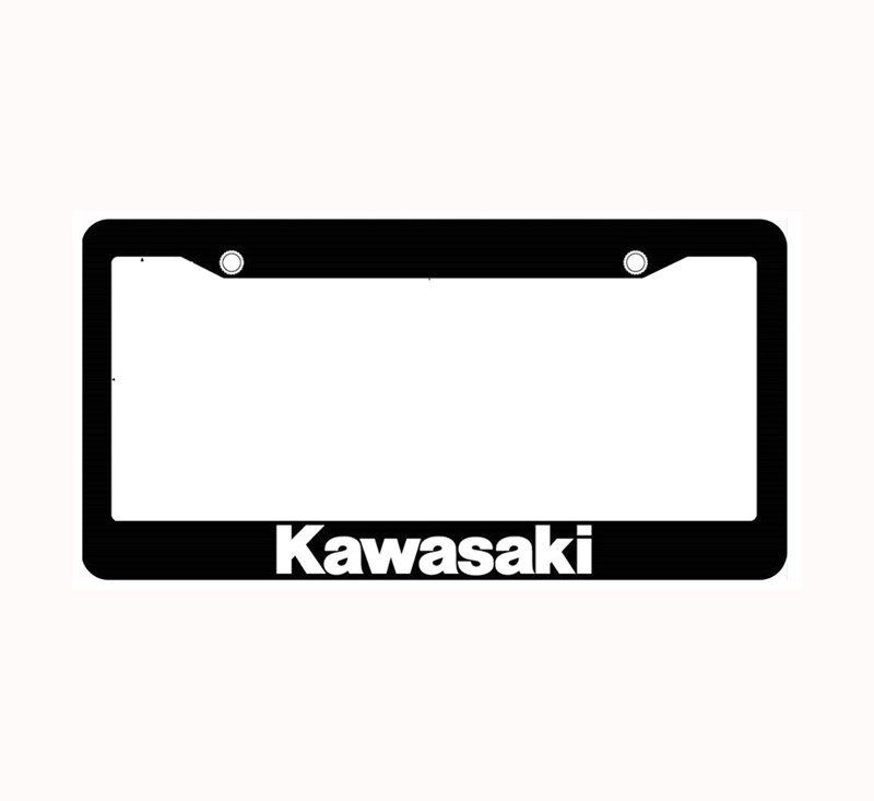 Kawasaki Car License Plate Frame detail photo 1