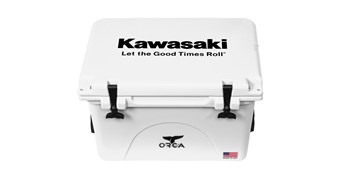 Kawasaki Let The Good Time Roll 40 Quart Cooler