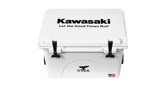 Kawasaki Let The Good Times Roll 40 Quart Cooler