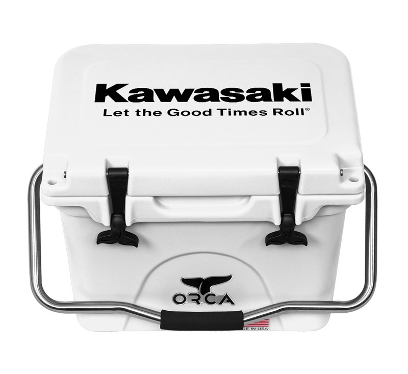 Kawasaki Let The Good Time Roll 20 Quart Cooler detail photo 1