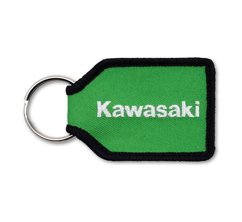 Kawasaki Woven Key Fob detail photo 1