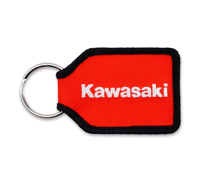 Kawasaki Woven Key Fob detail photo 1