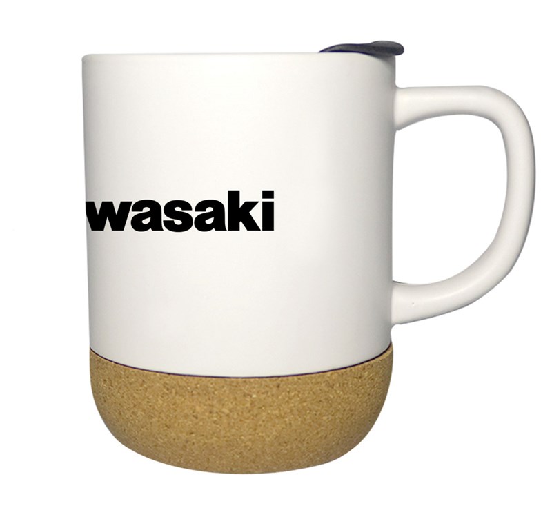 Kawasaki Cork Base Ceramic Mug 11oz detail photo 1