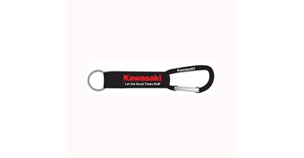 Kawasaki Let the Good Times Roll Carabiner Keychain