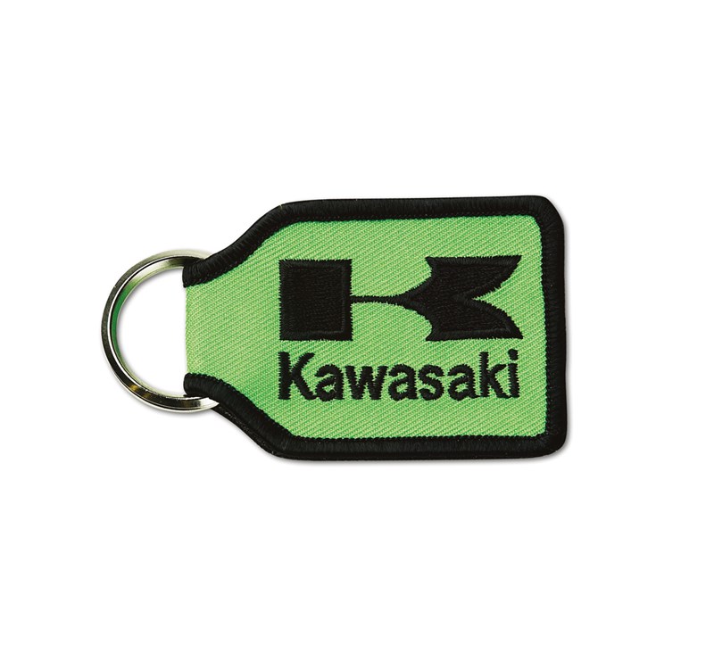 Kawasaki Woven Key Fob detail photo 1