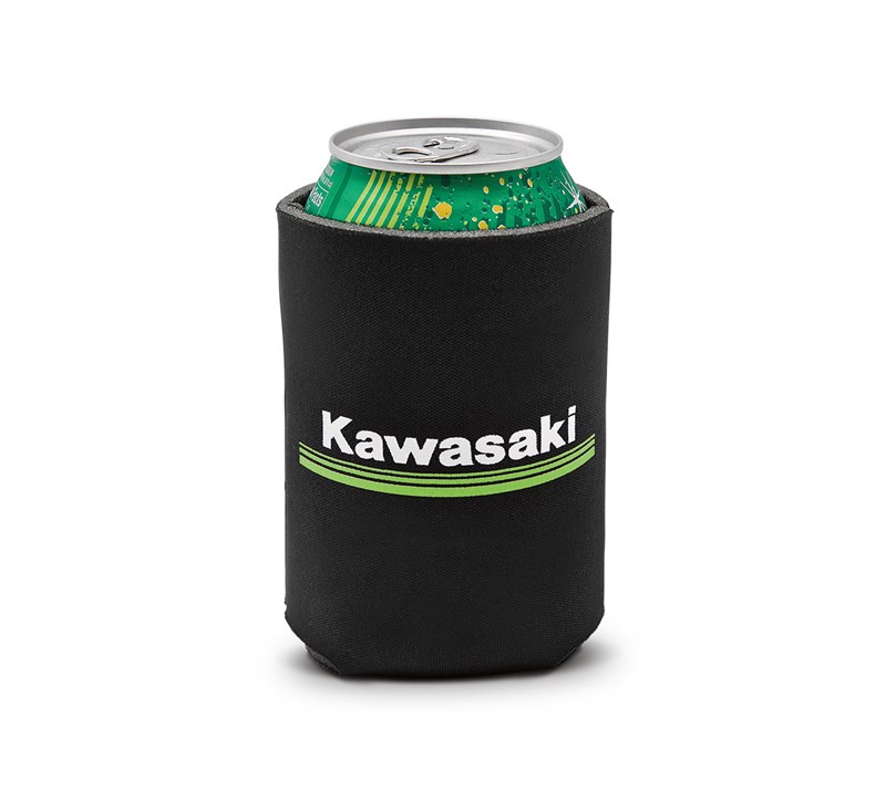 Kawasaki 3 Green Lines Collapsible Can Cooler detail photo 2