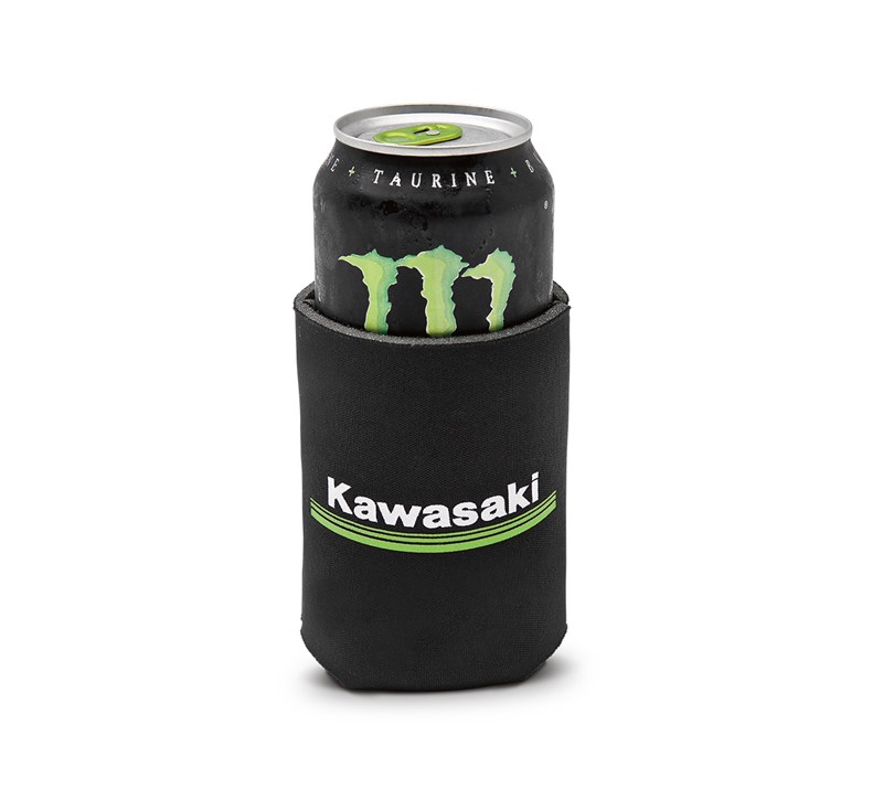 Kawasaki 3 Green Lines Collapsible Can Cooler detail photo 3