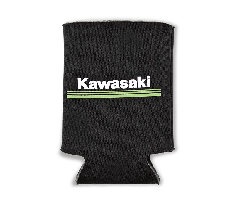 Kawasaki 3 Green Lines Collapsible Can Cooler detail photo 1