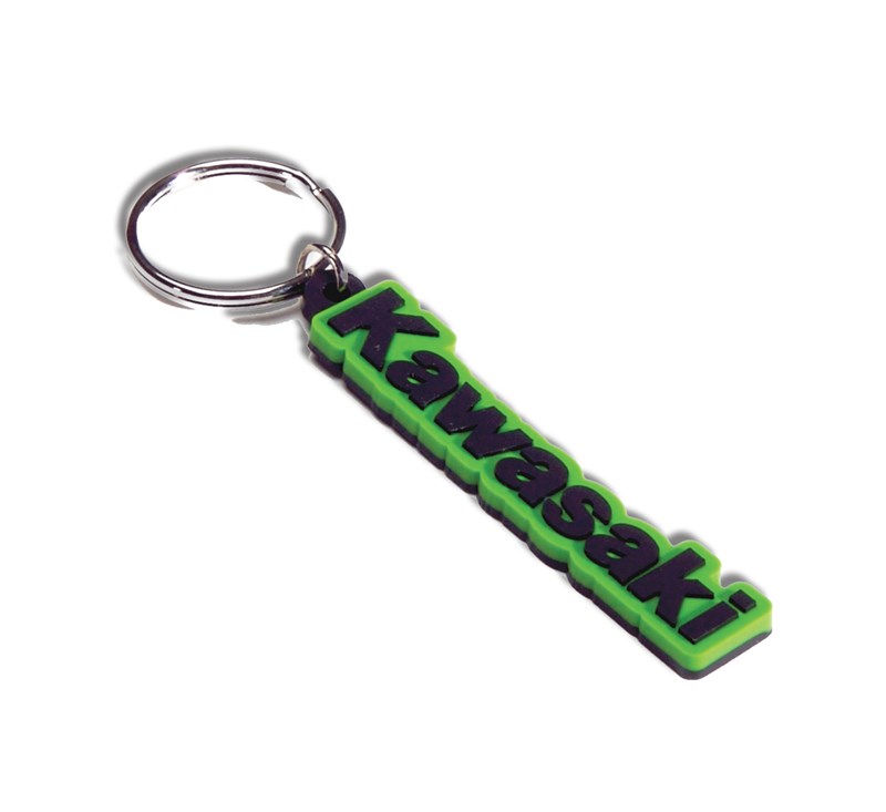 Rubber Logo Keychain detail photo 1