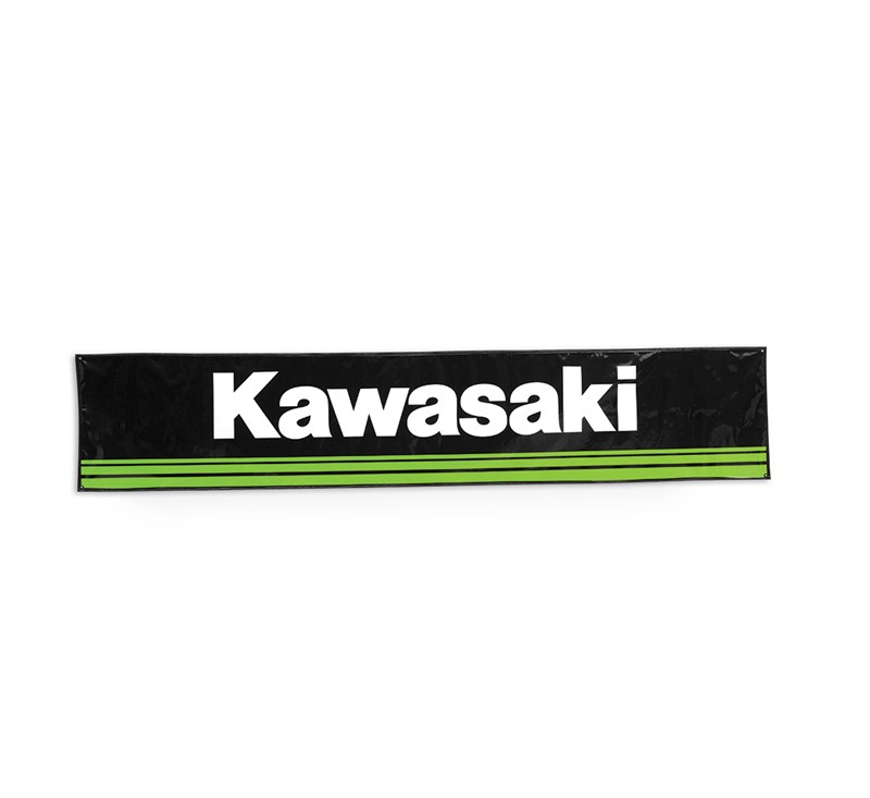 10' Kawasaki Vinyl Banner detail photo 1