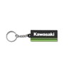 Kawasaki 3 Green Lines Rubber Keychain photo thumbnail 2
