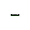 Kawasaki 3 Green Lines 6" Decal photo thumbnail 1