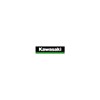 Kawasaki 3 Green Lines 6" Decal photo thumbnail 1