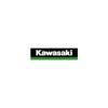 Kawasaki 3 Green Lines 12" Decal photo thumbnail 1