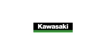 Kawasaki 3 Green Lines 24" Decal