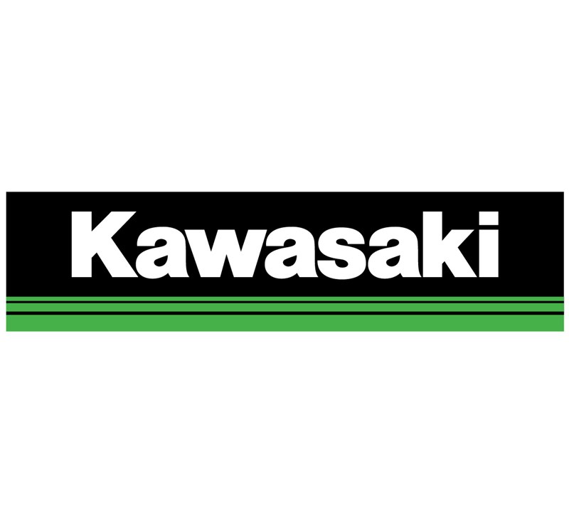 鍔 elev Pelmel Kawasaki 3 Green Lines 48" Decal