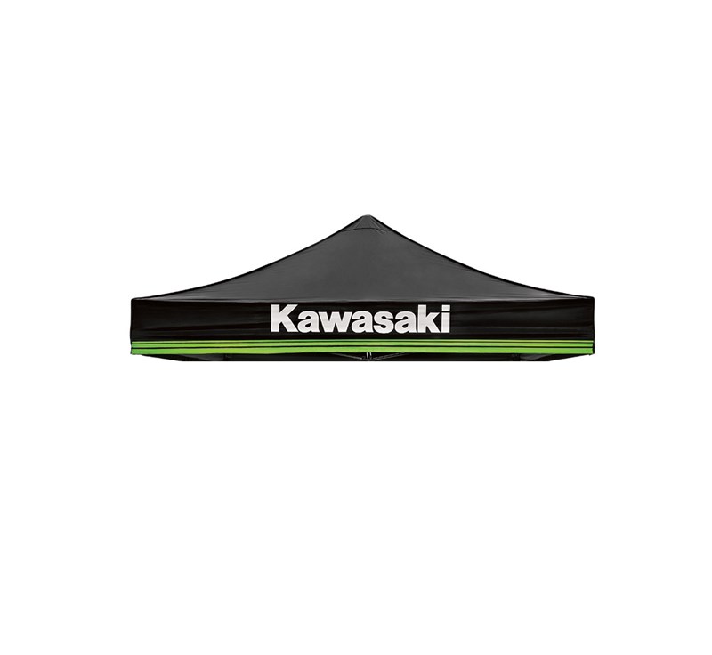 Kawasaki 3 Green Lines Replacement Canopy detail photo 1