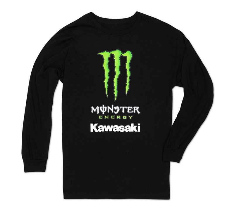 Monster Energy Kawasaki Long Sleeve T-Shirt detail photo 1