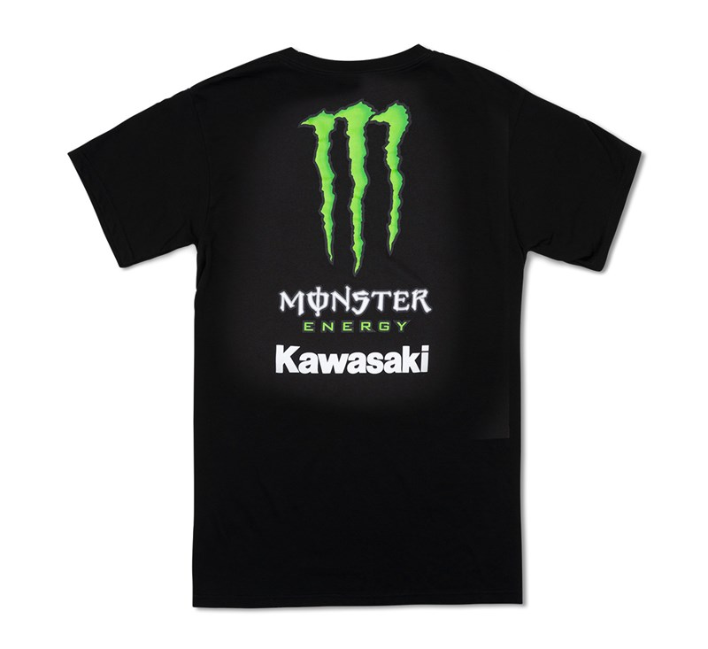 Monster Energy Kawasaki T-shirt detail photo 2
