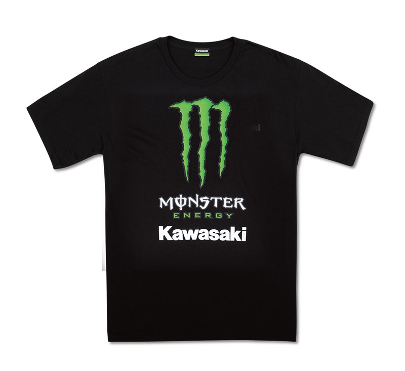 Monster Energy® Kawasaki Front Profile T-Shirt detail photo 1