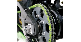 RK MXZ Green Racing Chain