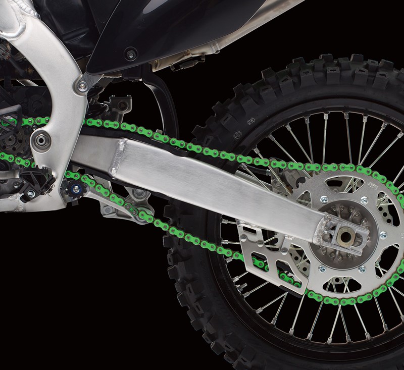 RK EXW/GXW Green Racing Chain detail photo 1