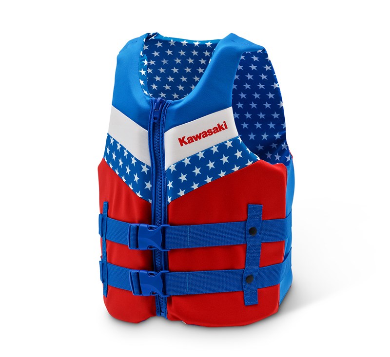 Jet Ski® Stars & Stripes Neoprene Vest detail photo 1