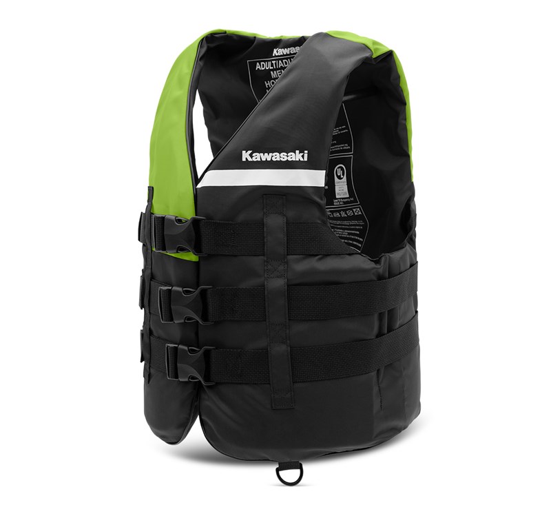 Jet Ski® Phantom Nylon 3 Buckle Vest, Green detail photo 1