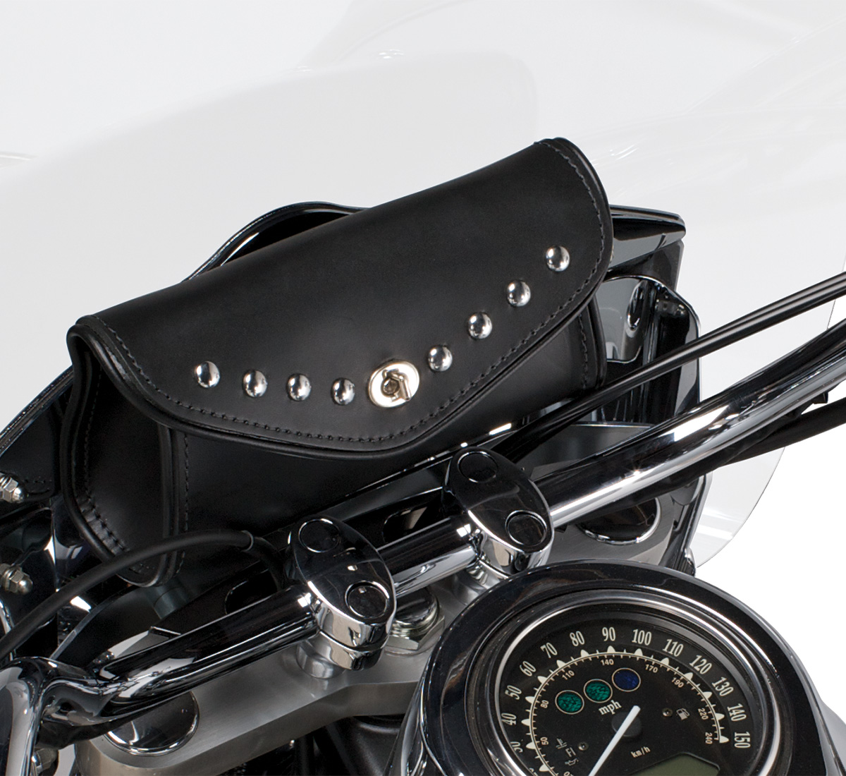 Vulcan® 1700 Nomad™ Windshield Bag, Studded | Kawasaki Motors Corp