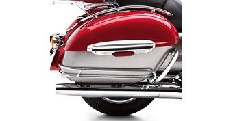 Saddlebag Side Trim Set, Chrome