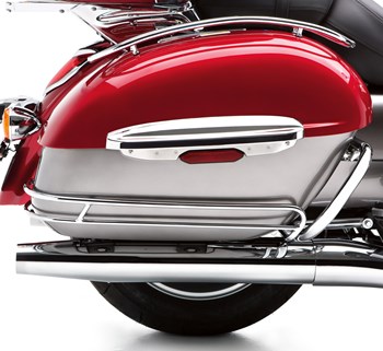 Saddlebag Side Trim Set, Chrome