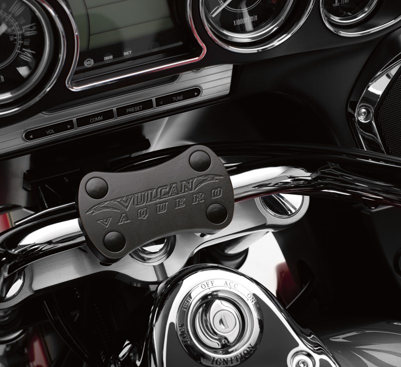 Handlebar Clamp - Billet Flame, Black detail photo 1