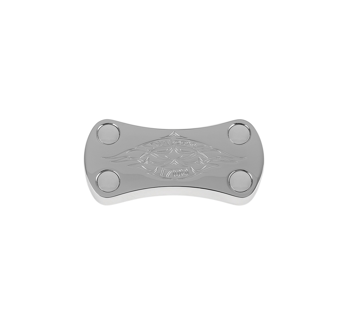 Vulcan® 1700 Voyager® ABS Billet Handlebar Clamp, Chrome Flame