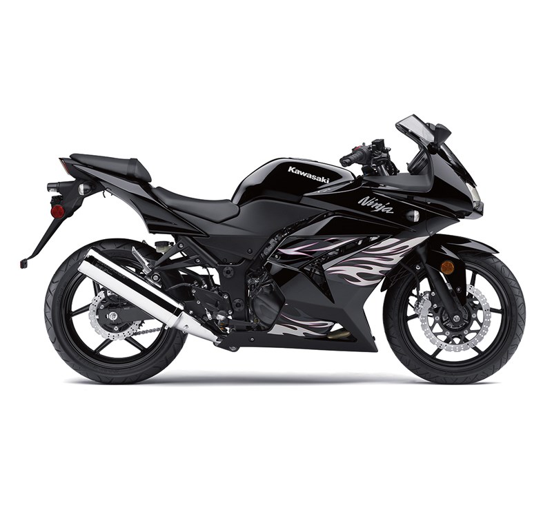 kawasaki ninja 300 black and pink