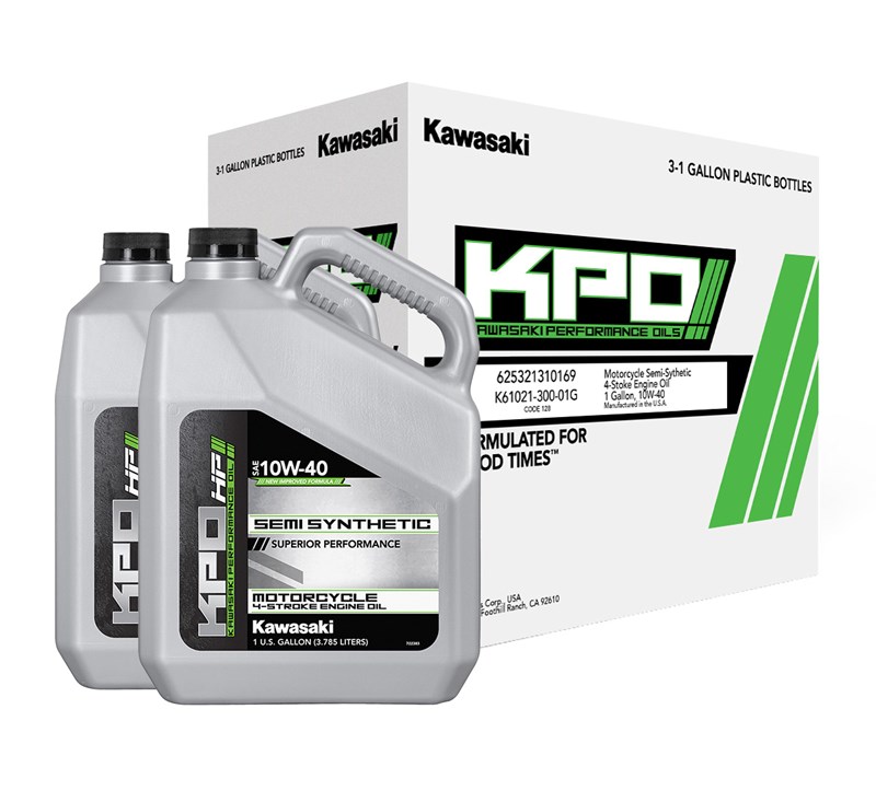KPO Semi-Synthetic 4-Stroke Engine Oil, Gallon, 10W-40 detail photo 1
