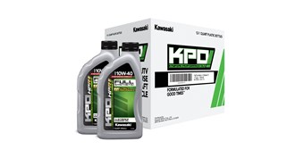 KPO Full Synthetic 4-Stroke Engine Oil, Quart, 10W-40